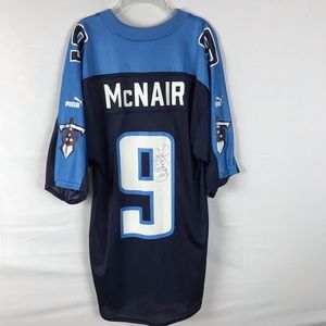 Puma Titans McNair #9 NFL Football Jersey Medium